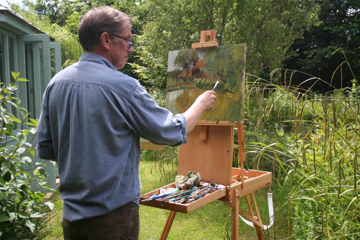 Artists At The Pinner Sketch Club Are Preparing For Their